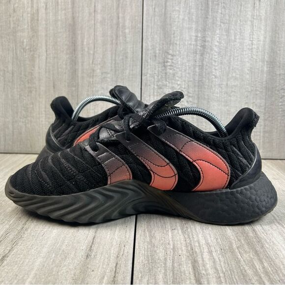 Adidas Sobakov 2.0 Core Black Solar Casual Sneakers ee5672 Men’s Size 8.5 - Picture 4 of 11